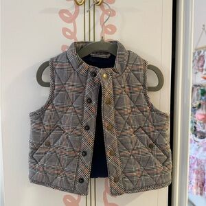 Janie and Jack Multicolor Plaid Jacket